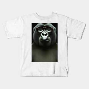 Gorilla #0002 Kids T-Shirt